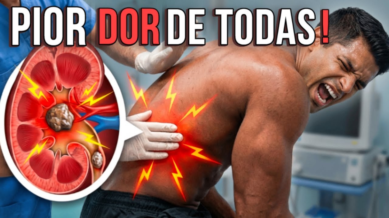 A PIOR DOR DO MUNDO? Como &eacute; Ter uma Pedra no Rim (C&oacute;licas Renais) - e o que fazer para evit&aacute;-las