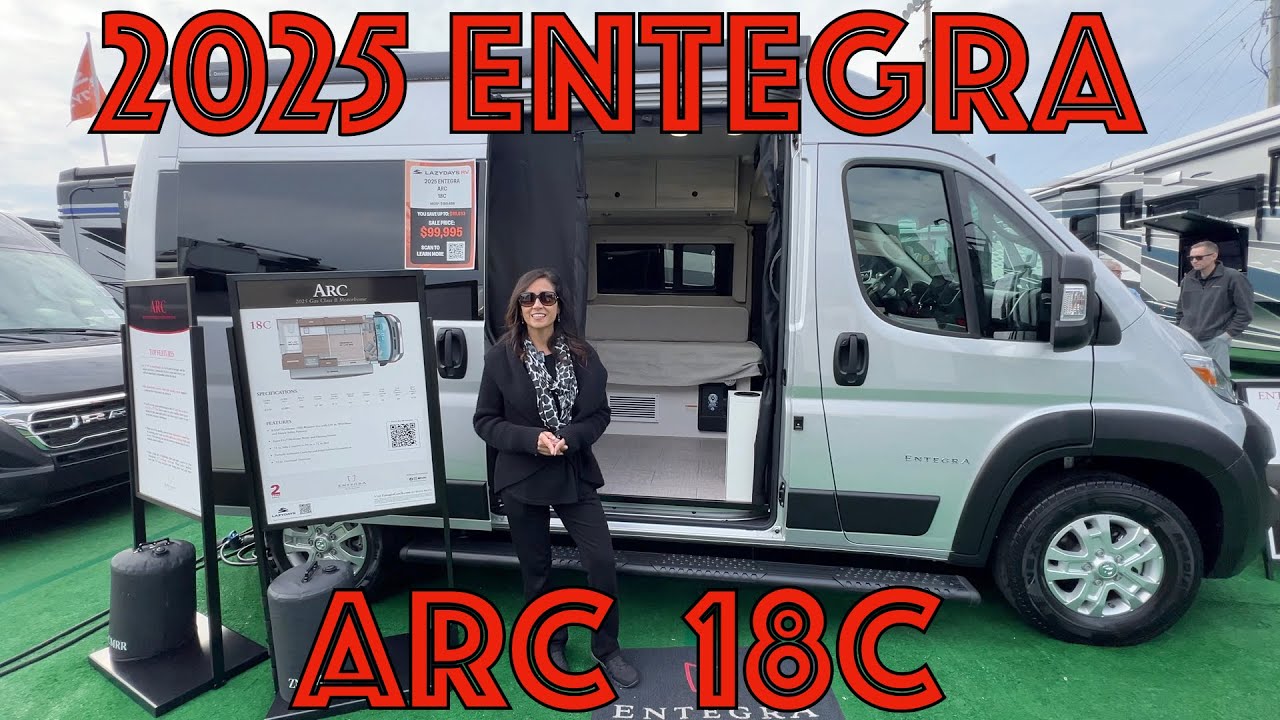 Tour The NEW 2025 Entegra Arc 18C B-Class RV built on the Ram Platform