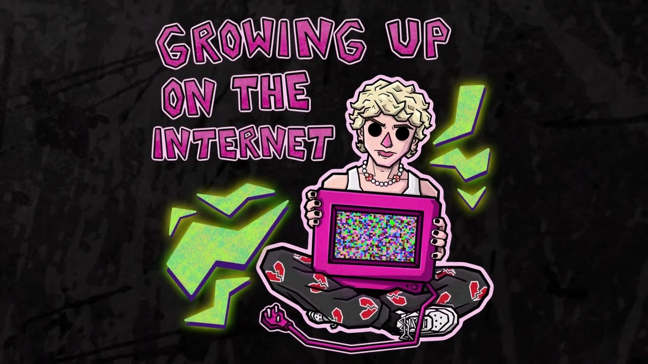 NOAHFINNCE - GROWING UP ON THE INTERNET (Visualizer)