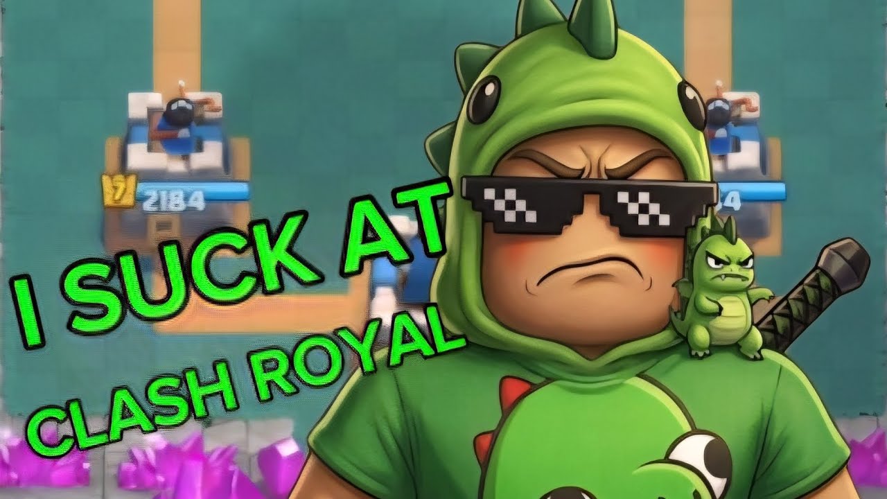 I SUCK AT CLASH ROYAL💔💔(Clash Royal)
