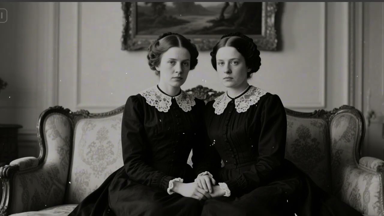 In this 1902 portrait of mother and daughter, their clasped hands conceal a dark mystery