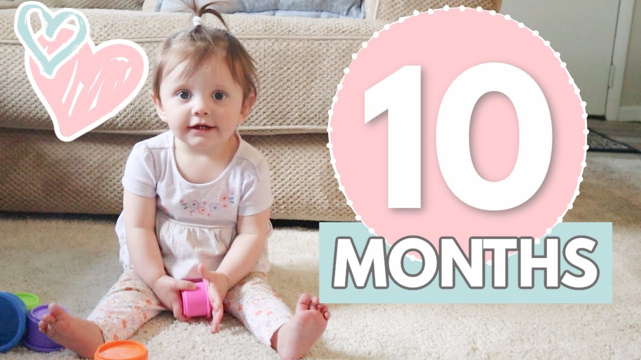 10 Month Old Baby Update👶 SITTING UP, Development, + Milestones!