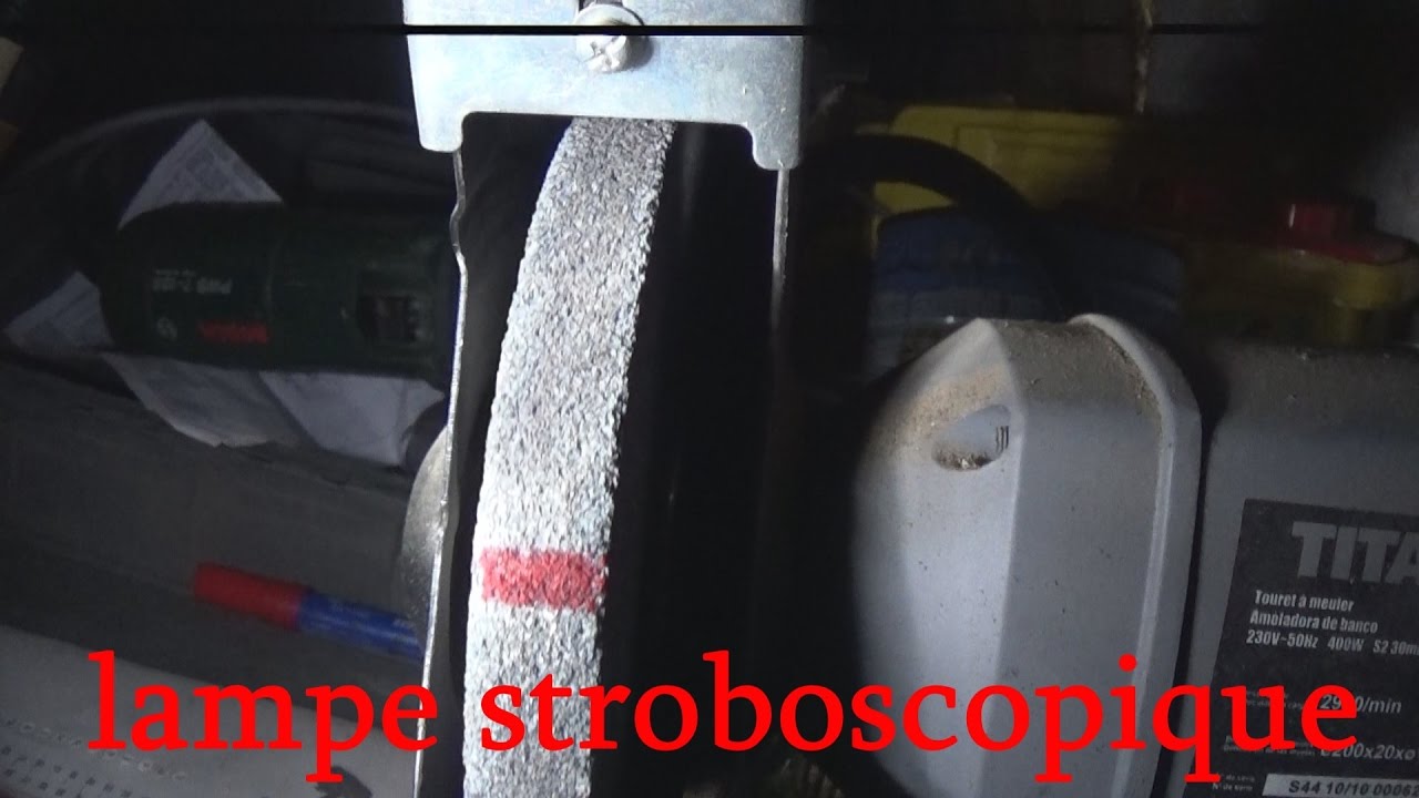 Lampe stroboscopique, une autre vision...