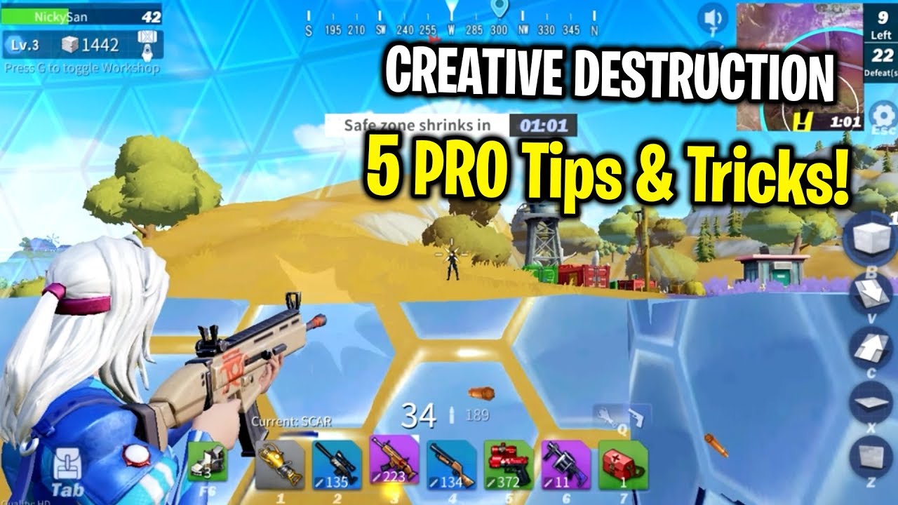 5 PRO Tips and Tricks - Creative Destruction Tips and Tricks