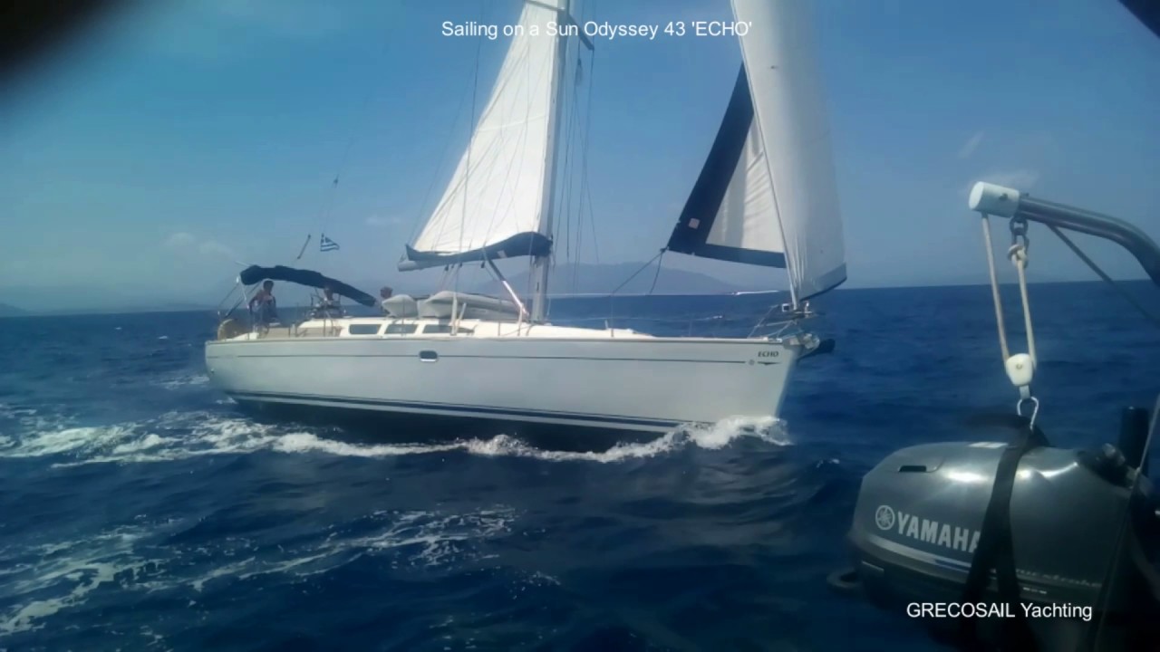 Sailing on a Sun Odyssey 43 with GRECOSAIL