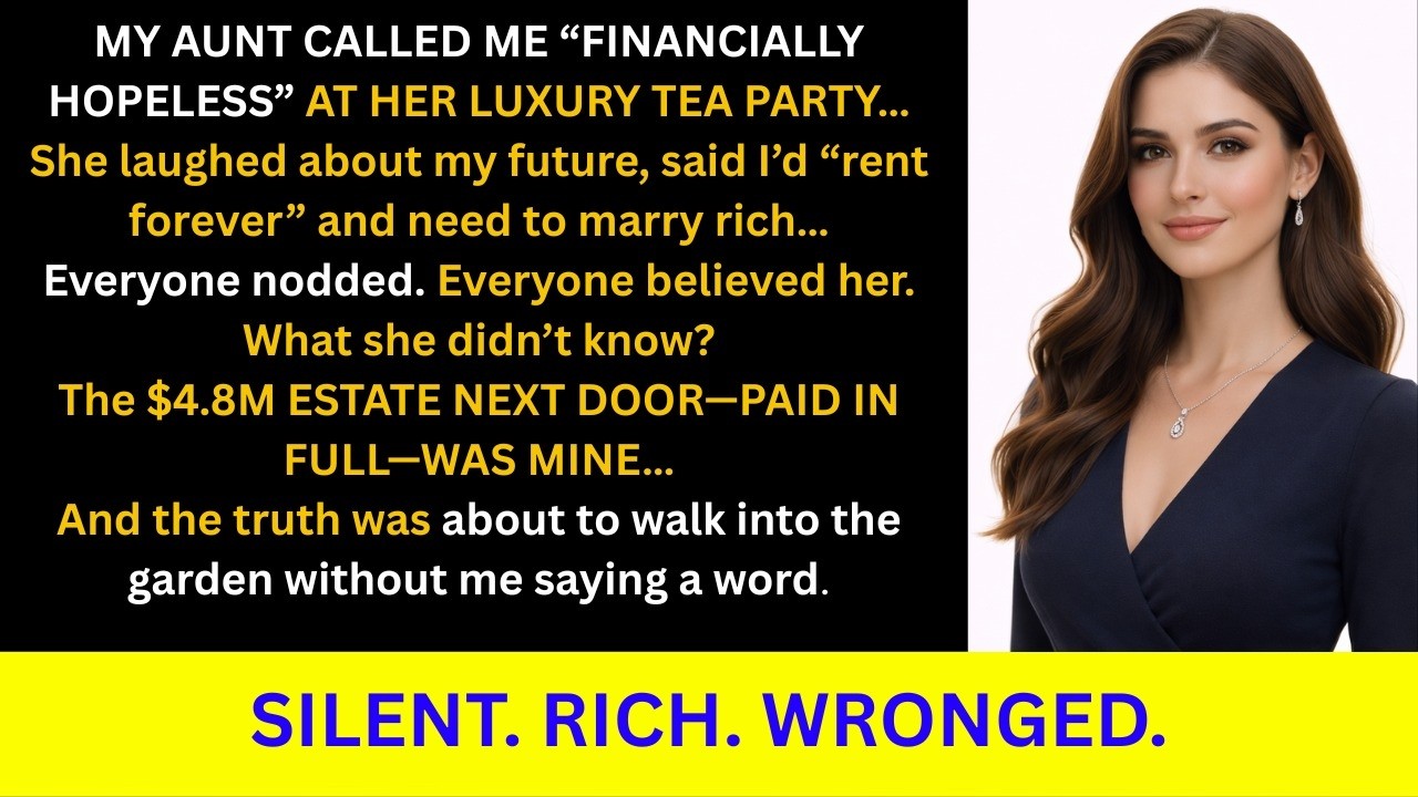 She Called Me “Financially Hopeless” — I Own the $4.8M Estate