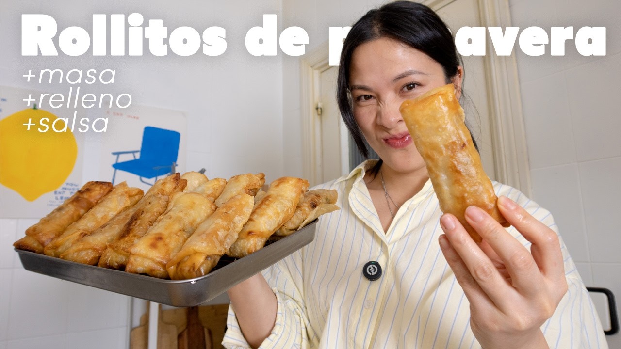 Así preparo rollitos de primavera (Receta completa)