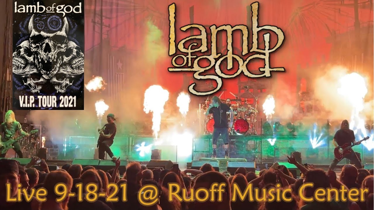 LAMB OF GOD Live @ Ruoff Music Center FULL CONCERT 9-18-21 Metal Tour Of The Year Noblesville IN