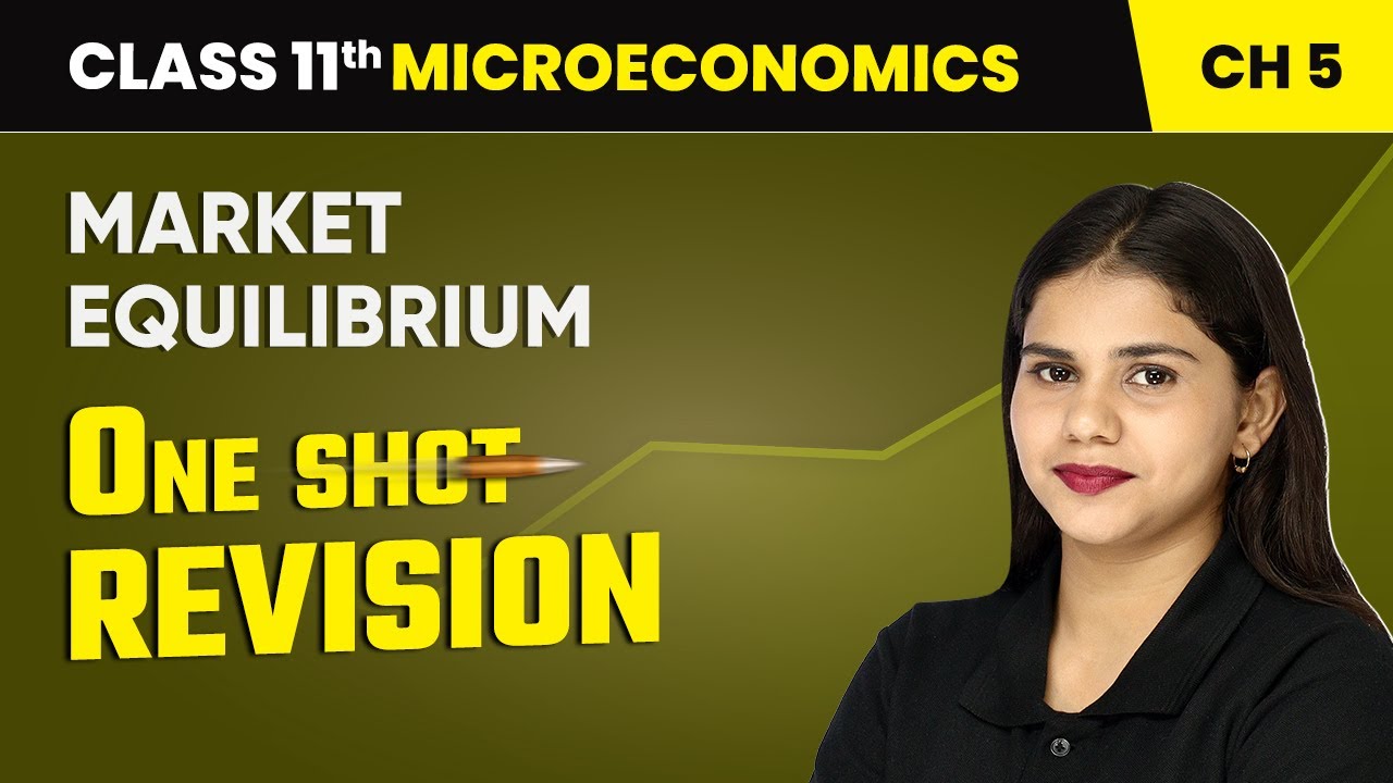 Market Equilibrium - One Shot Revision | Class 11 Economics Chapter 5 | CBSE 2025-26