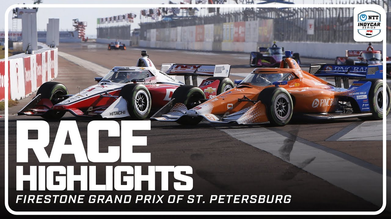 Race Highlights | 2025 Firestone Grand Prix of St. Petersburg | INDYCAR SERIES
