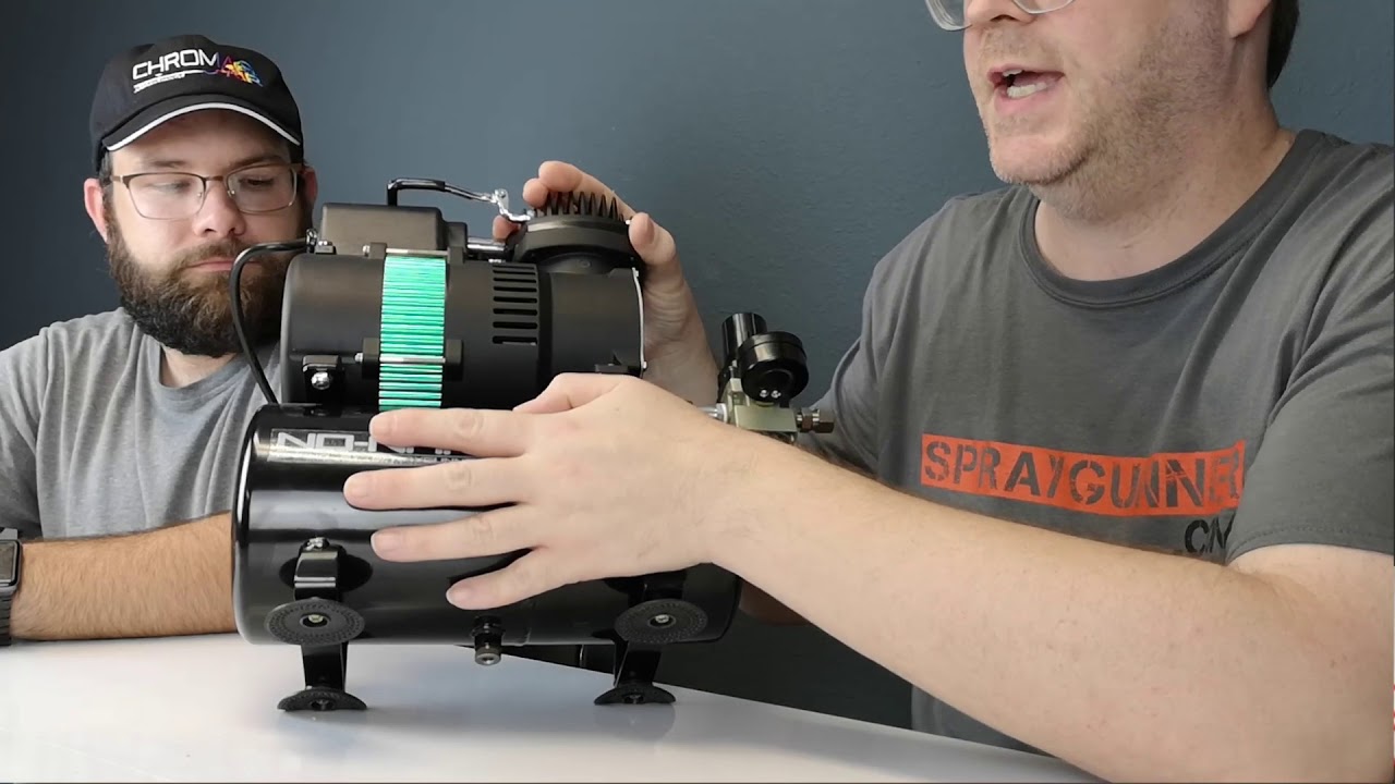 How to maintain your airbrush compressor with air tank so it lives long and happily. Master Blaster