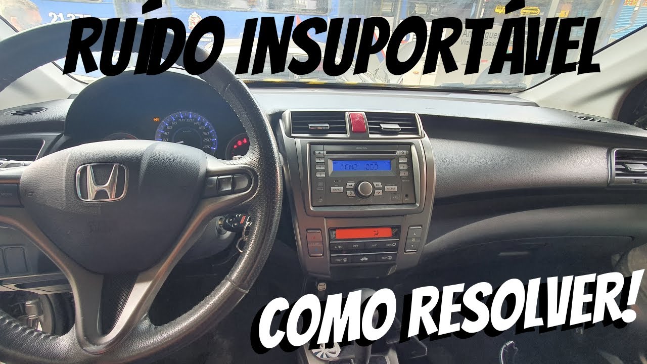 RUIDO/DEFEITO SOM HONDA CITY / CIVIC / FIT COMO RESOLVER! SIMPLES E RÁPIDO