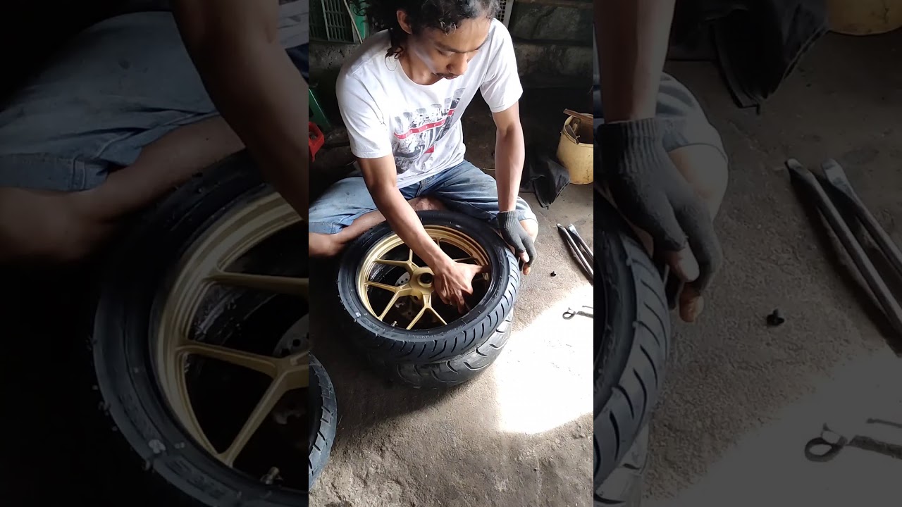 PASANG BAN TUBELESS SKILL DEWA