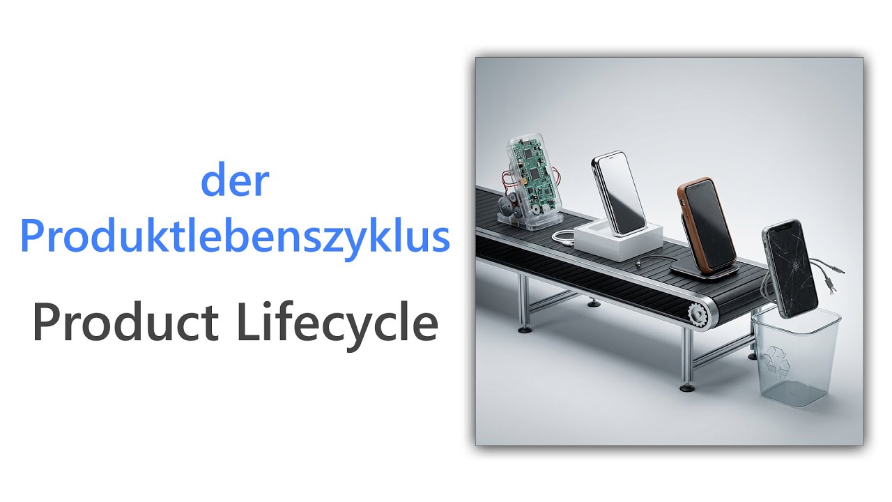 48 German Words for the Product Lifecycle | B1 German Vocabulary | Wortschatz Produktlebenszyklus