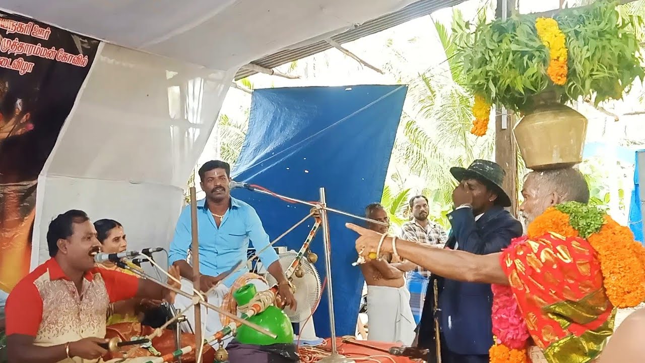 விஜயநகரி, அருள்மிகு முத்தாரம்மன் திருக்கோவில் கொடைவிழா.உஜ்ஜையினிமாகாளி அம்மன் ஆட்டம்.Vijayanagari.
