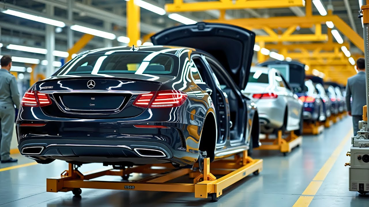 Jak powstaje Mercedes Klasy C &ndash; w fabryce robotyki precyzyjnej | THE MAKING