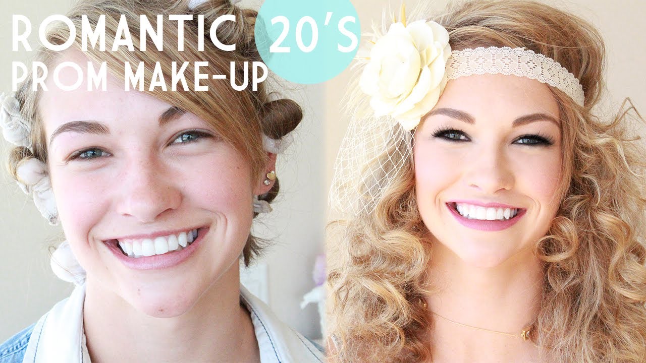 1920's Gatsby Inspired Prom Make-Up