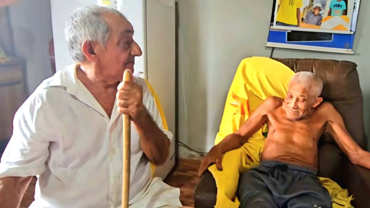 VO PATONHO RECEBEU A VISITA DO SEU HORÁCIO E VEJA ESSA AVENTURA KKKK