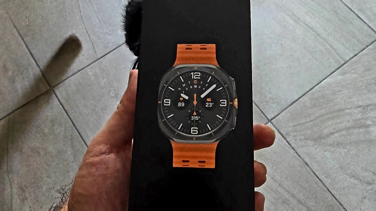 Unbox de Galaxy Watch Ultra