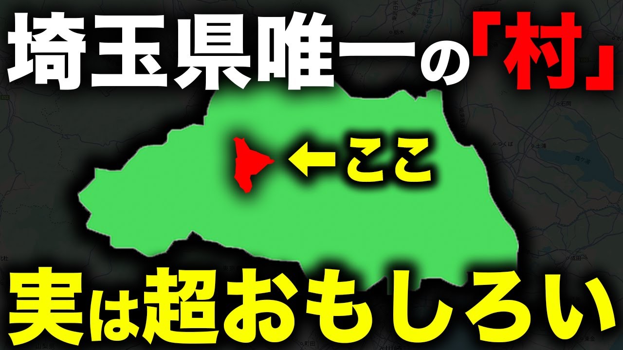 埼玉県にたった1つだけある『村』に行ってきた！衝撃的な光景が…