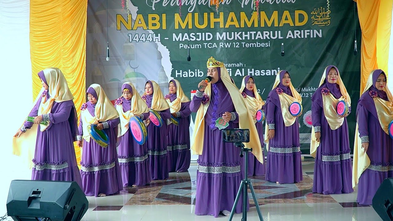 NABI MUHAMMAD MATAHARINYA DUNIA, JUARA KE 2 FESTIVAL QOSIDAH REBANA 2022