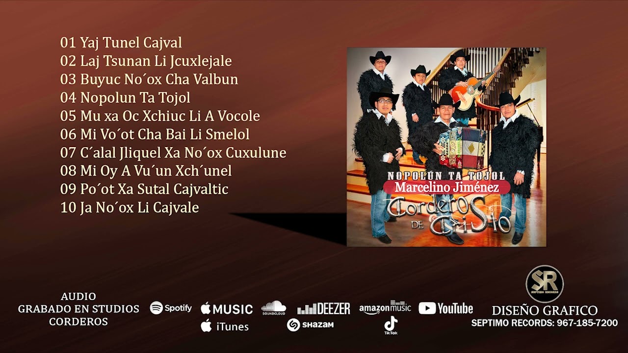 Marcelino jimenez y su grupo corderos de Cristo C´alal Jliquel Xa No´ox Cuxulune   Cuando Solo Minut