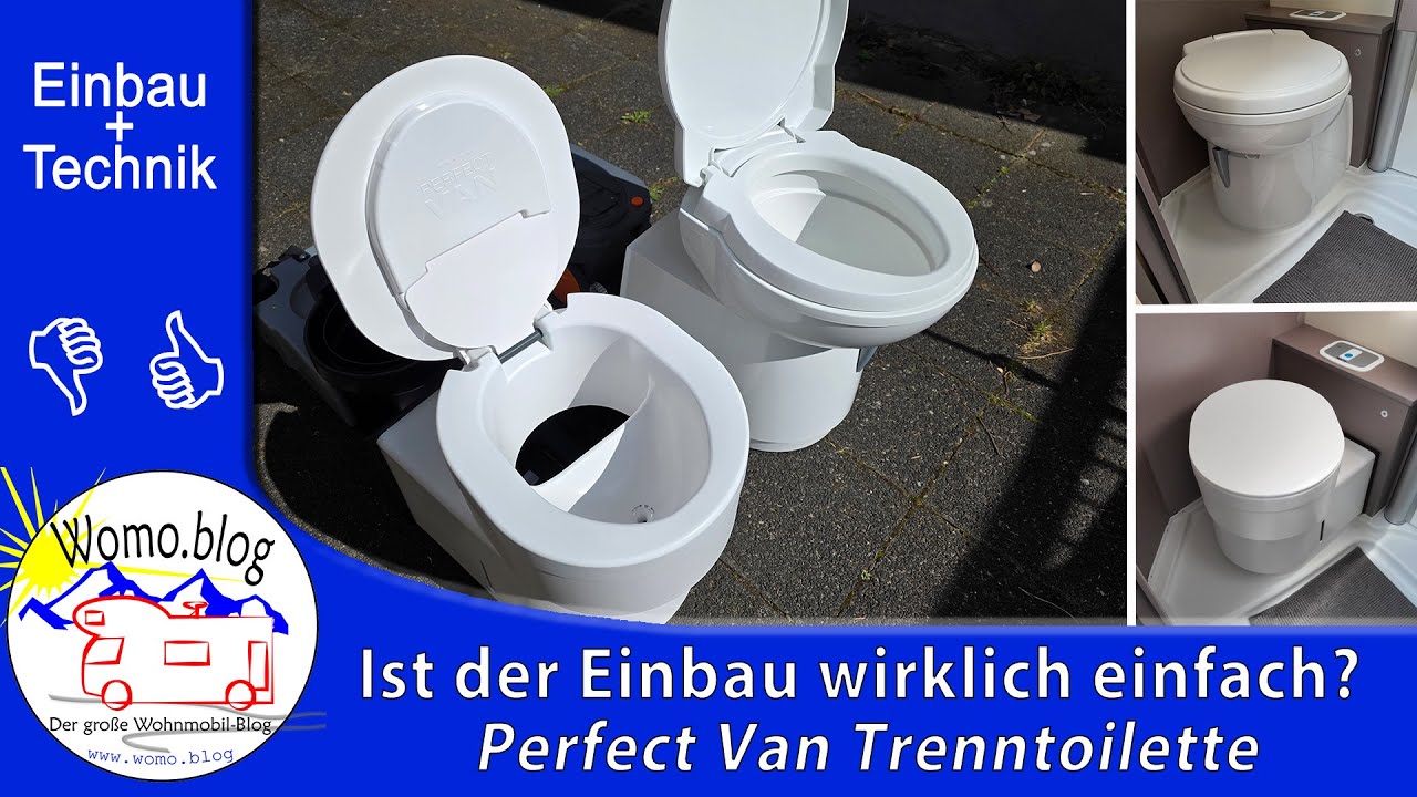 Perfekt Van Trenntoilette - Einbau wirklich so einfach?
