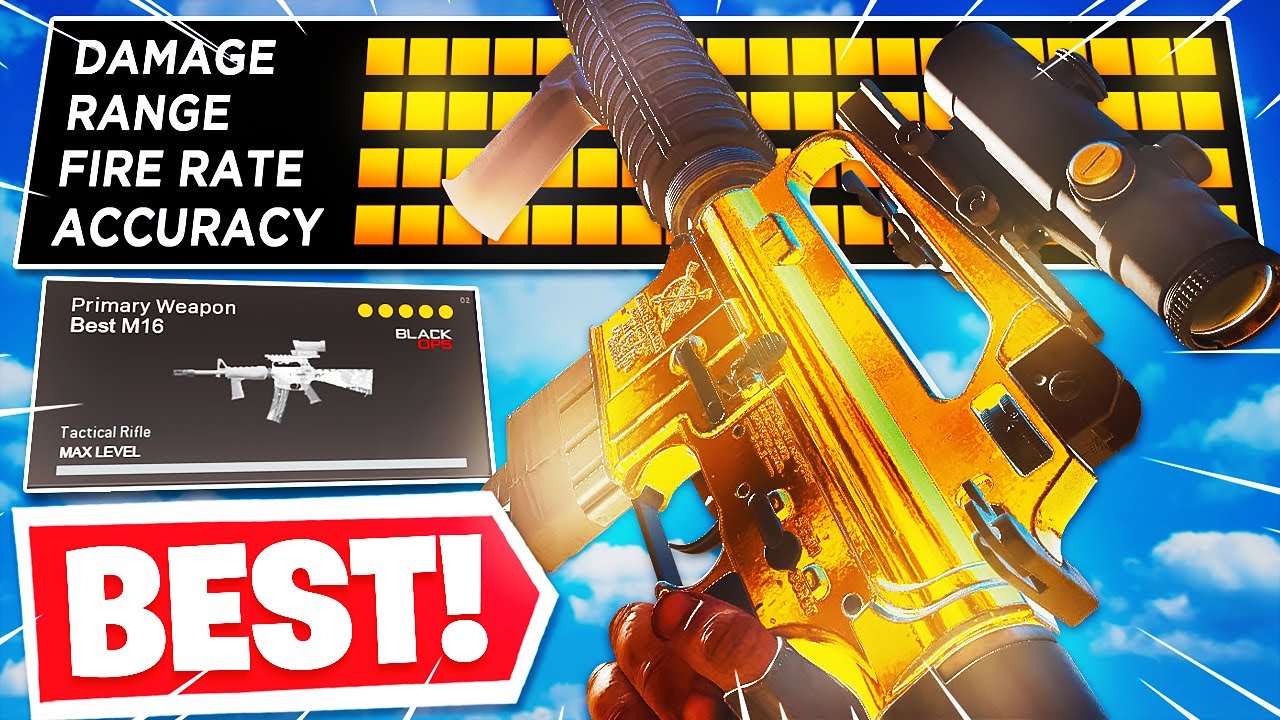 ZERO RECOIL M16 CLASS SETUP IN WARZONE! (The BEST M16 Class Setup in Warzone)
