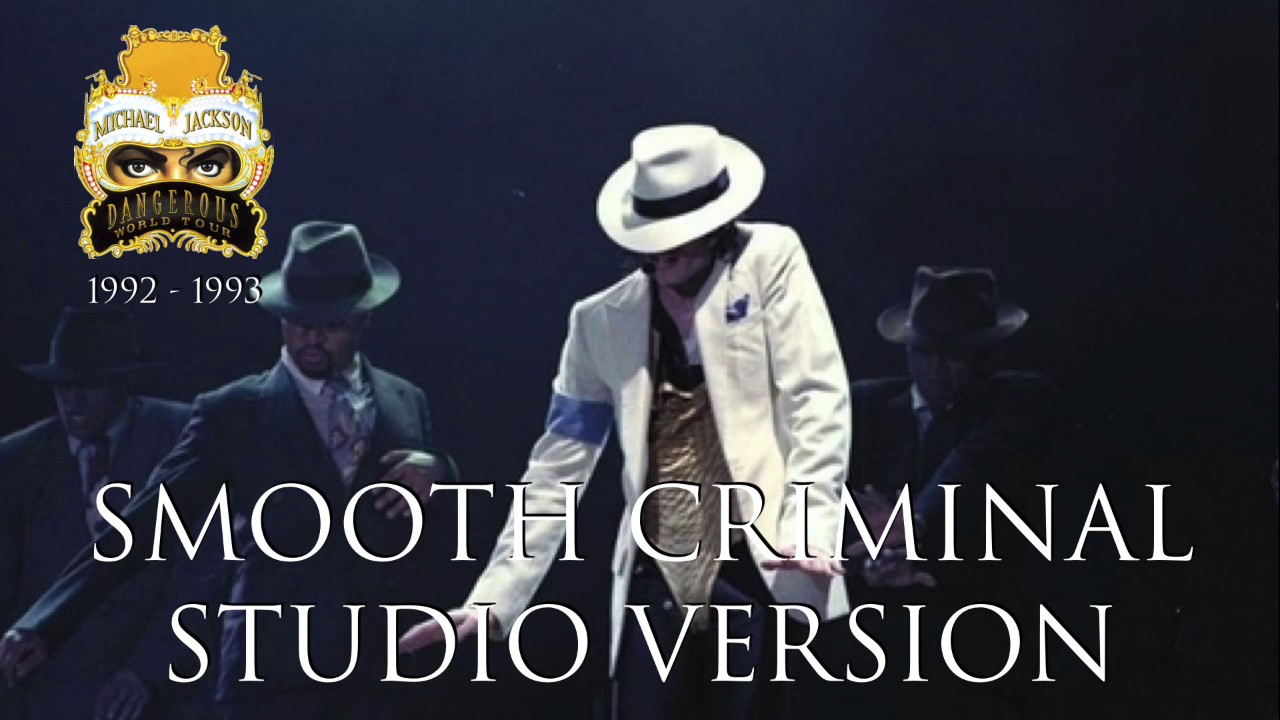 Michael Jackson Dangerous World Tour 1992  - 1993 Smooth Criminal Studio Version