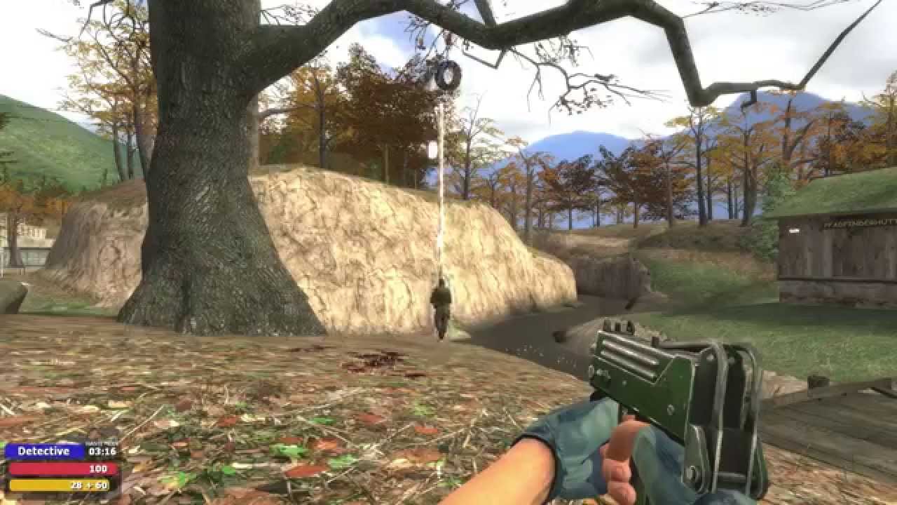 Garry's Mod - Trouble In Terrorist Town (TTT) - The TIre Swing