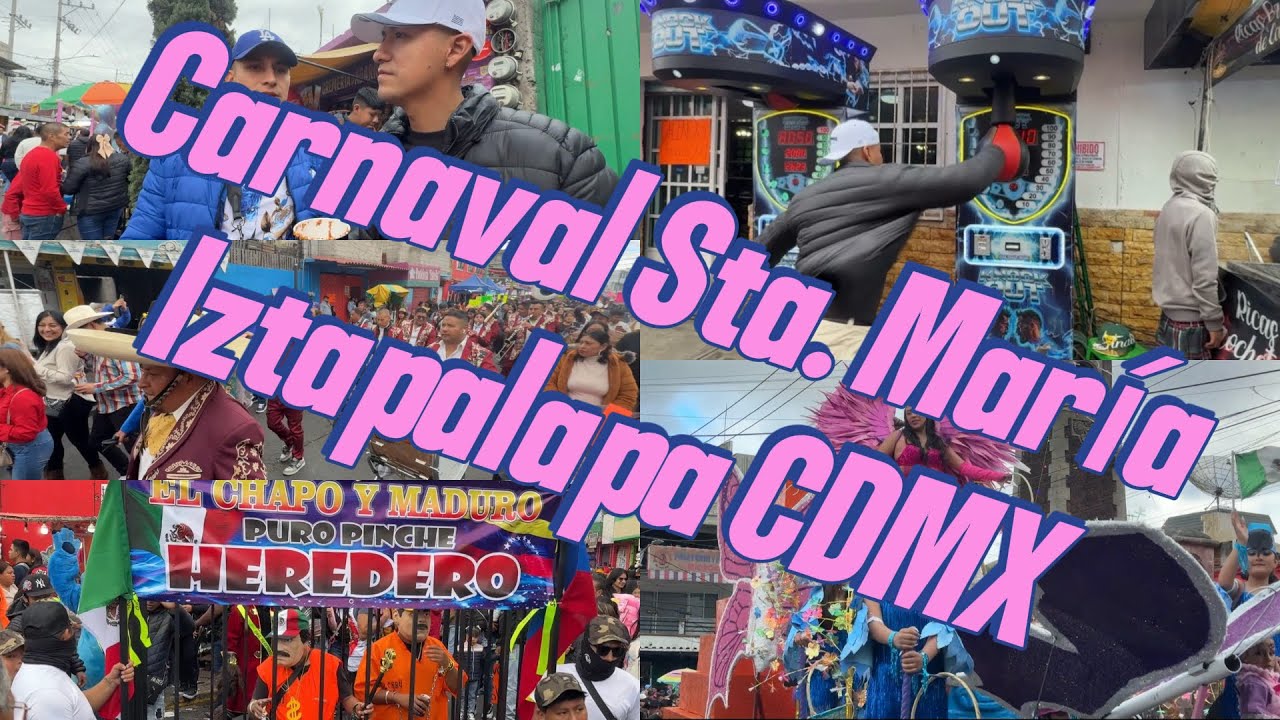 Fiesta en Iztapalapa!!! Carnaval, bebida y ambiente nunca falta en Superioriteam 
