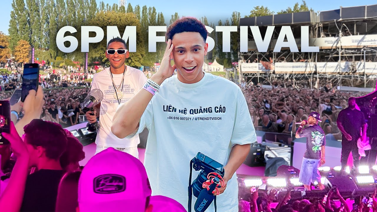 ICH WAR AUF DEM 6PM FESTIVAL... (+ACHRAF INTERVIEW)🔥