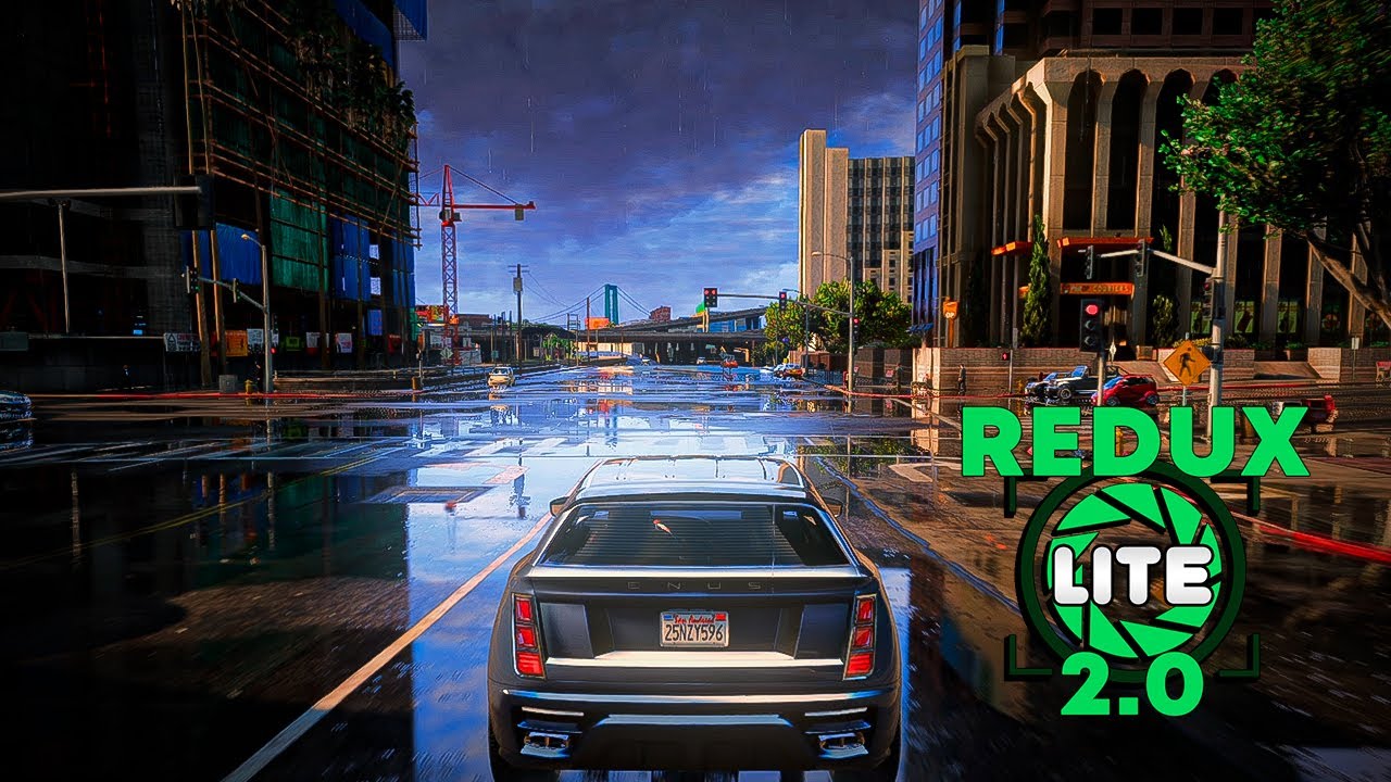 [FIVEM] ► REDUX LITE 2.0 | MOD GRÁFICO LEVE E BONITO!
