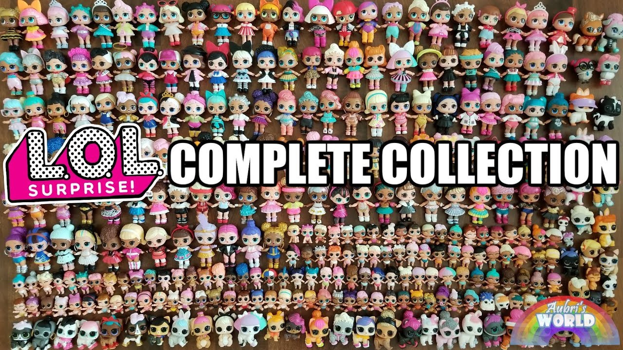 LOL Surprise COMPLETE COLLECTION: ALL SERIES | L.O.L. Full Set Series 1 2 3 4 Big Glam Glitter