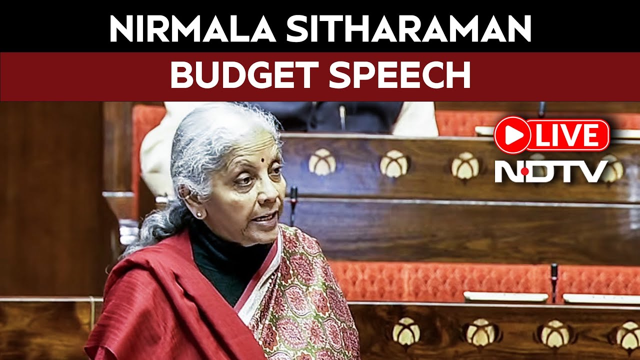 Nirmala Sitharaman Budget Speech LIVE | Parliament Budget Session LIVE | Budget Session