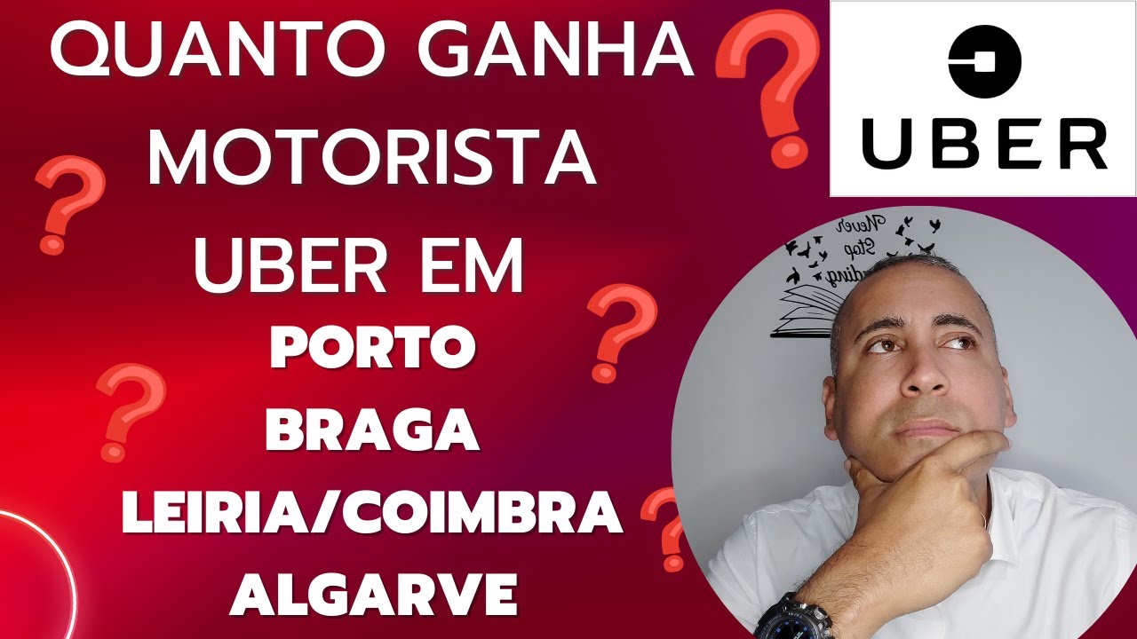 🔴Quanto ganha um MOTORISTA UBER EM : PORTO - BRAGA - AVEIRO/COIMBRA - ALGARVE