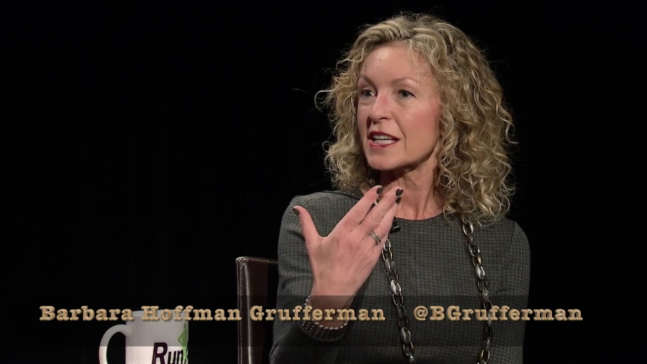Barbara Hannah Grufferman who runs with the Galloway Running Club for NYC guest-stars.