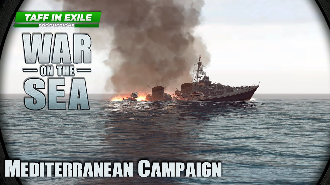 War on the Sea | Allied Mediterranean Campaign | Ep.9 -  Cruiser Carnage!