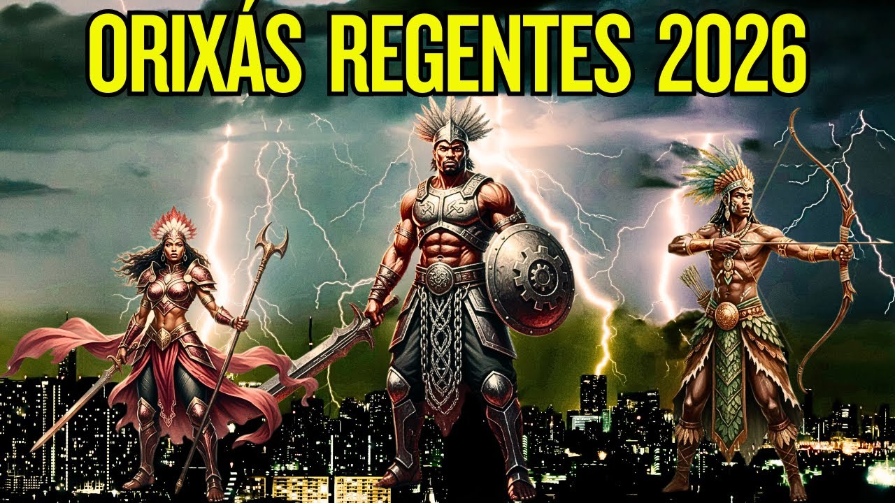 ORIXÁS REGENTES 2026. O Jogo Virou! A Sentença de Xangô foi Dada!  Quem Vem Executar a Lei em 2026