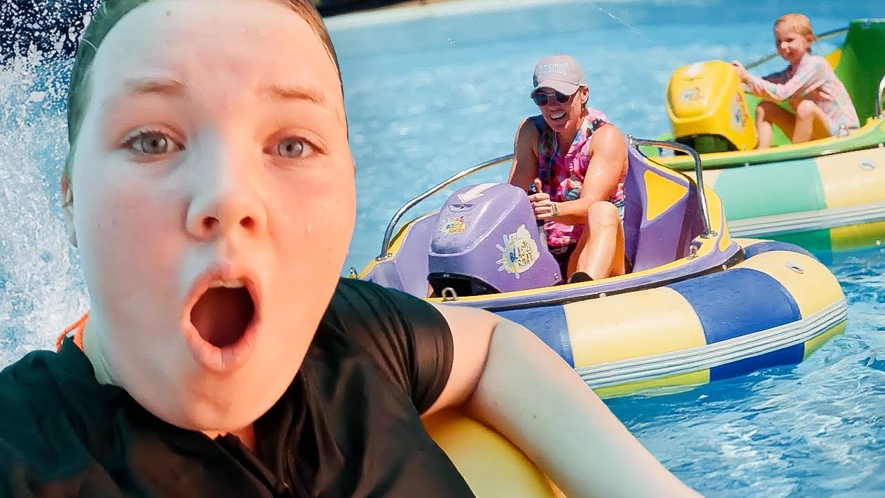Kids Force Mum to Ride MASSIVE WATERSLIDE | YES DAY