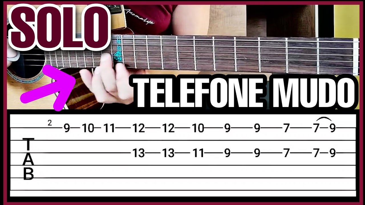 Solo Telefone Mudo - Trio Parada Dura no Violão (Hamilton Oliveira)