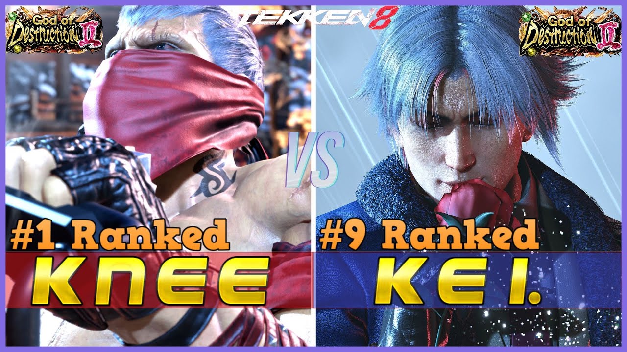 T8 ▰ KNEE (#1 Ranked Bryan) Vs KEI (#9 Ranked Lee) ▰ Tekken 8 High Level Gameplay