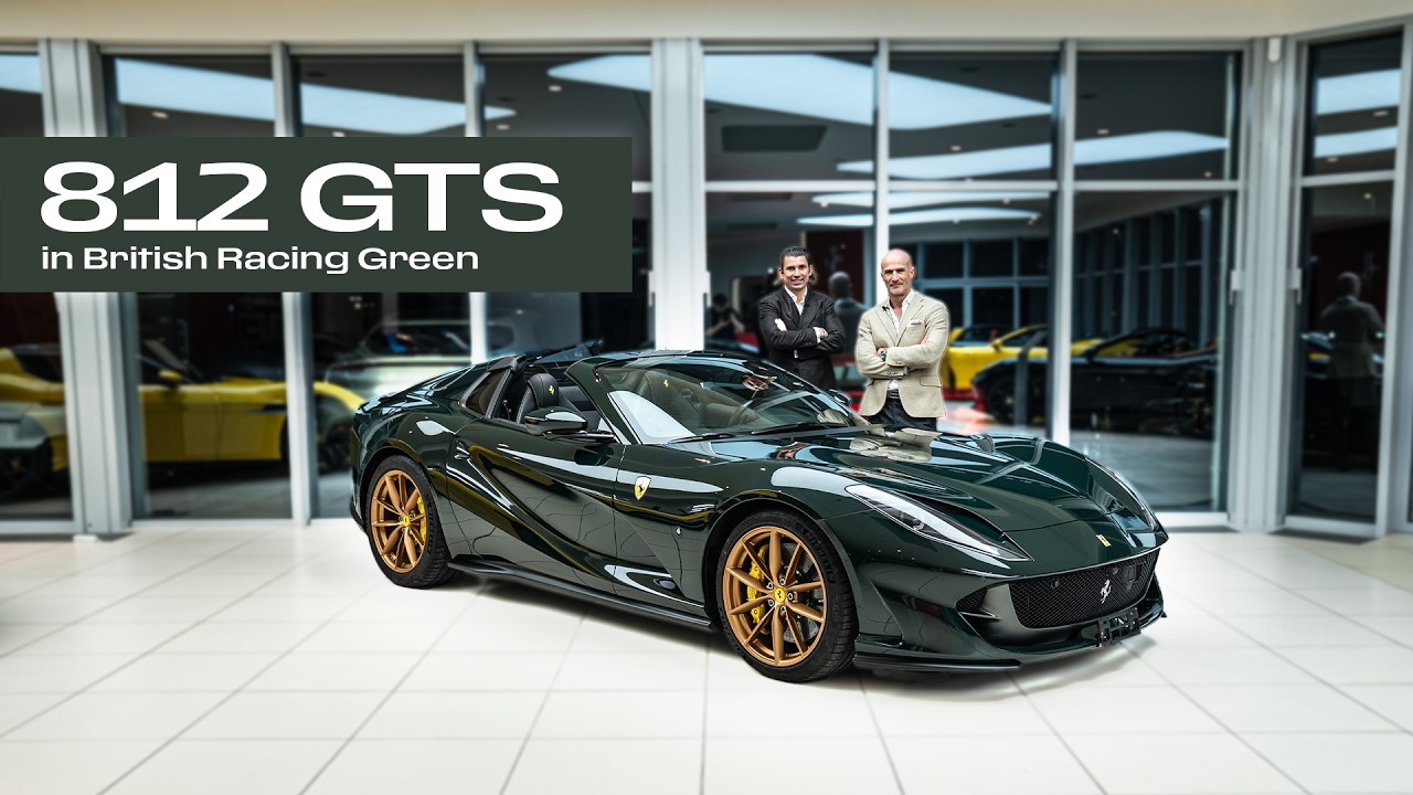 Ferrari 812 GTS British Racing Green | Ferrari D&uuml;sseldorf