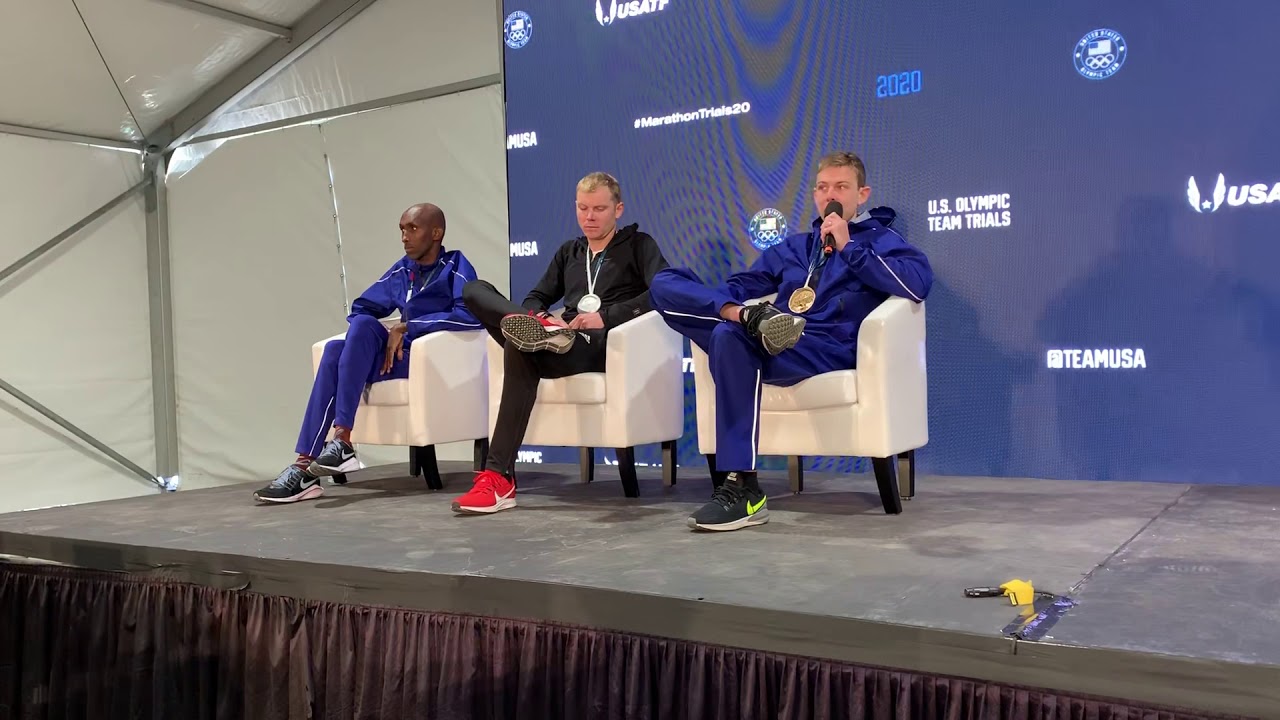 2020 Olympic Marathon Trials men’s post-race press conference part 2