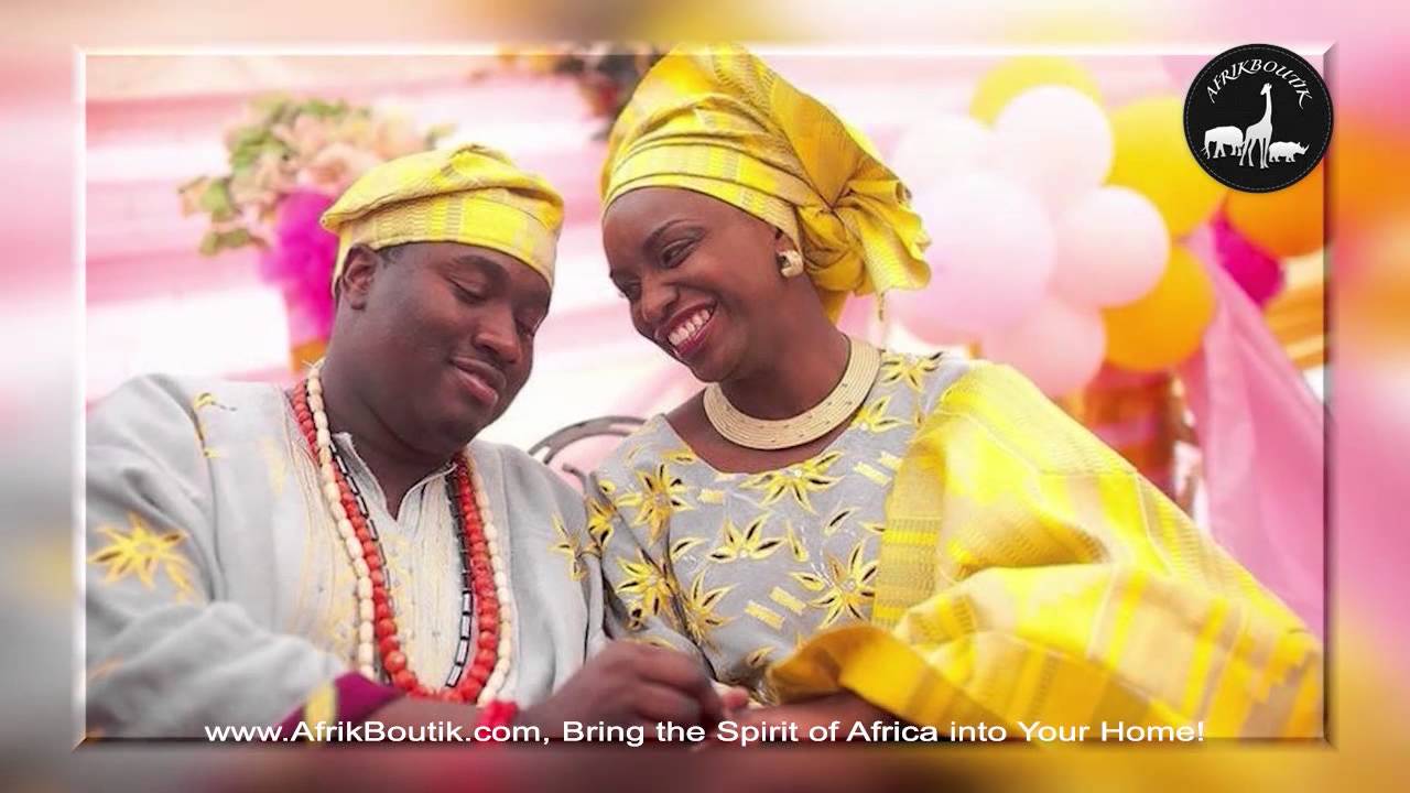 Traditional African Clothing for African Ceremony