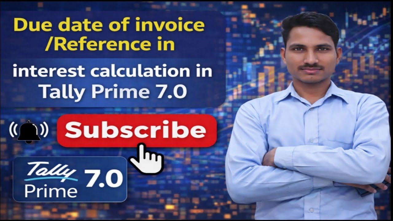 Past due date option in Tally Prime 7.0 in Hindi  l interest calculation in Tally Prime 7.0 in Hindi