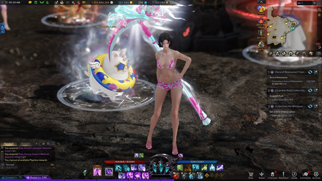 [Solo Raids] Thaemine Run Gate 1-3 with 👉1640 SOULEATER -{Night Edge} Build