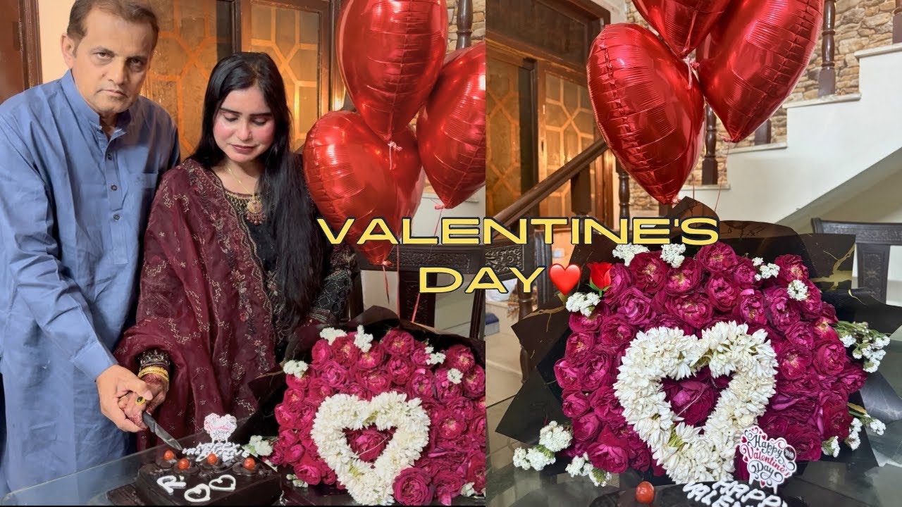 Valentine’s Day Vlog 💖 || Full Celebration + Special Moments||❤️