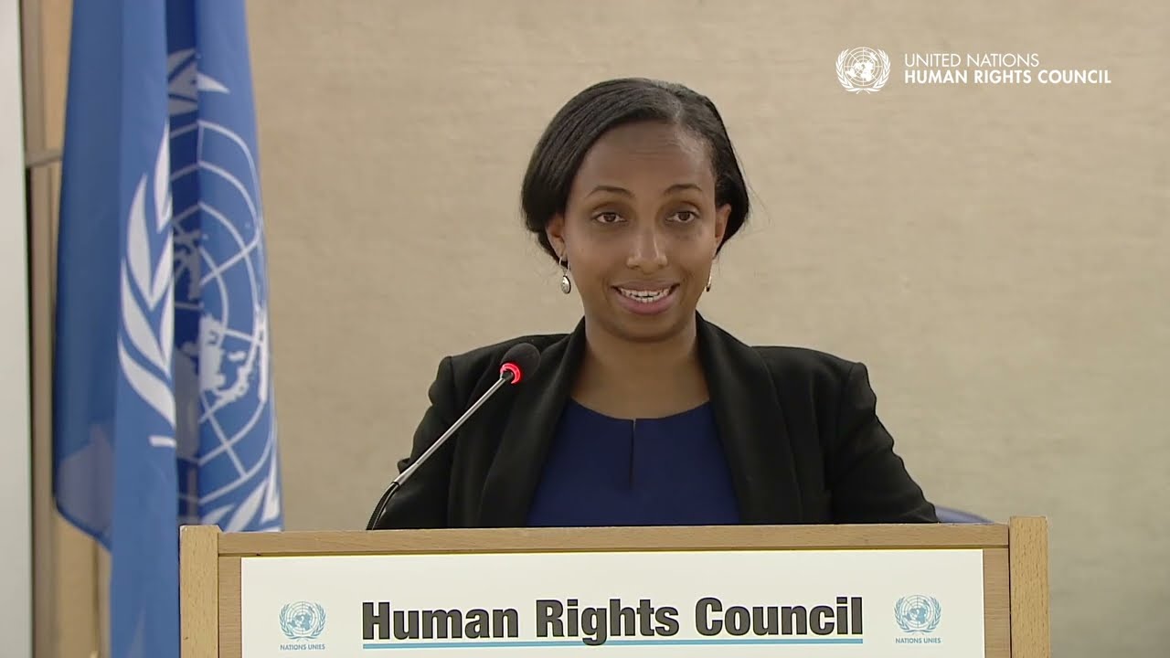 Ханна Арайя Селассие, министр юстиции Эфиопии | #HRC58