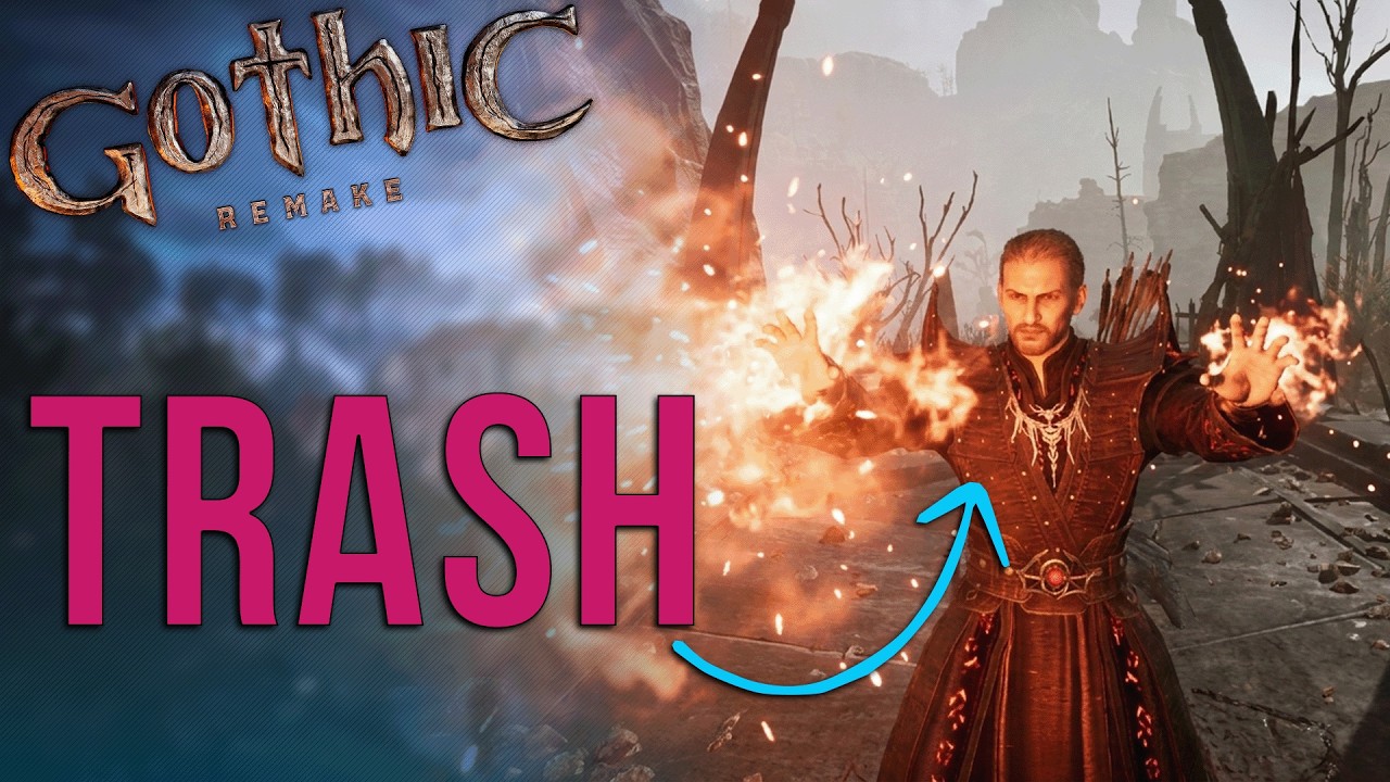Mages Have A Massive Problem In The Gothic 1 Remake